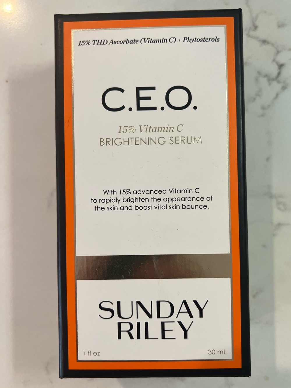 Sunday Riley C.E.O. 15% Vitamin C Brightening Serum 1 oz NIB